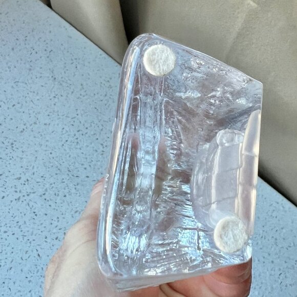 Nybro Sweden Crystal Glass Figurine Of British Guard Soldier Sculpture Decoratio - Picture 9 of 10